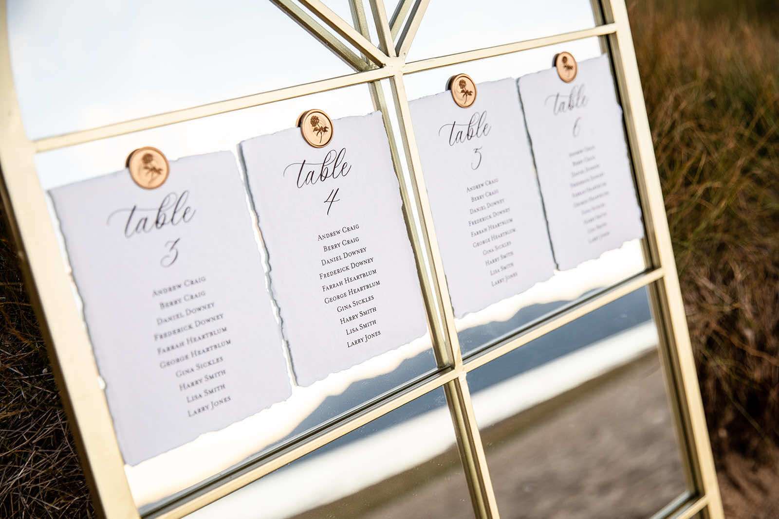 Wedding Place Card Template, Minimalist Wedding Monogram, Gold, Flat & Tent, Editable Name Cards, Printable, Template INSTANT Download	