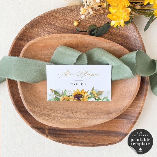  PLACE CARDS TEMPLATE FOR WEDDING
